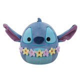 Squishmallows - 20 cm Plush Disney Stitch - Stitch wearing lei Squishmallows
