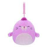 Squishmallows - 9 cm P17 Clip On - Pepper the Walrus Squishmallows