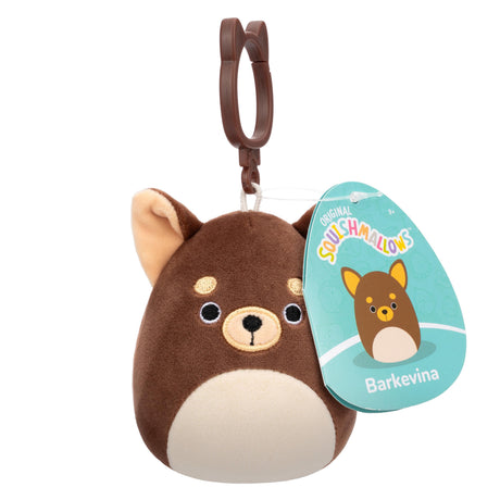 Squishmallows - 9 cm P20 Clip On - Barkevina Chihuahua Squishmallows