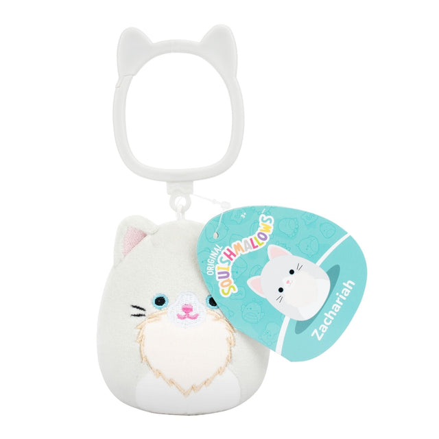 Squishmallows - 9 cm P26 Clip-On -  Zachariah Cat Squishmallows