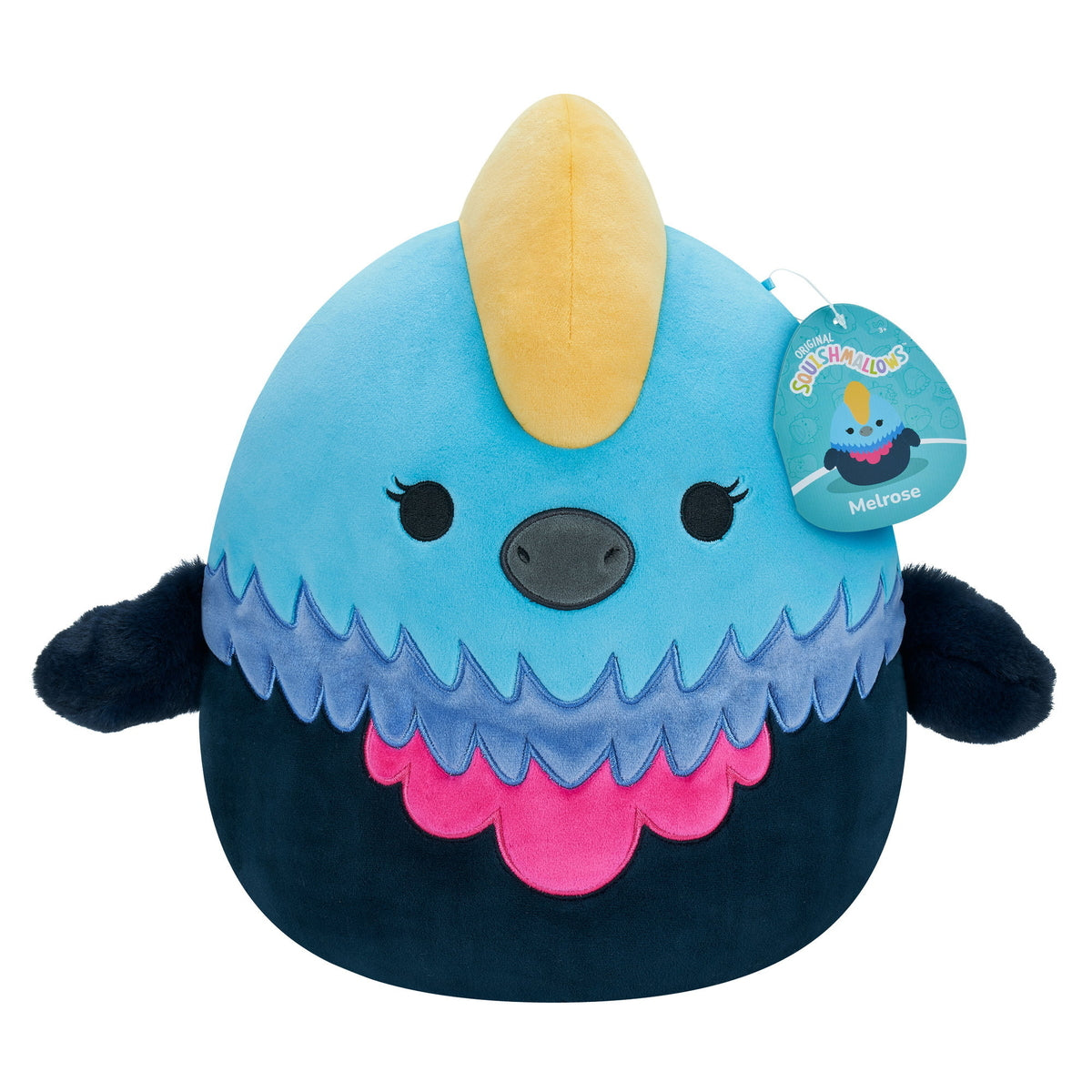Squishmallows Melrose kasuar 30 cm – produktfoto