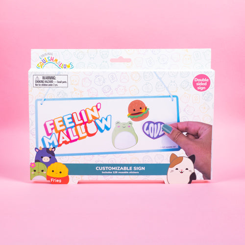 Squishmallows - Room Sign with Wall Decals Squishmallows