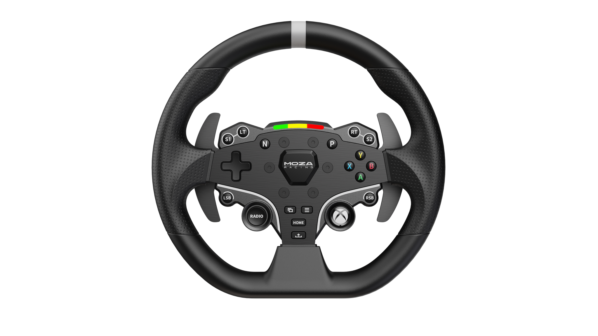 Moza R3 Rennsimulator (R3 Basis, ES Lenkrad, SR-P Lite Zwei Pedale, Tischklemme)