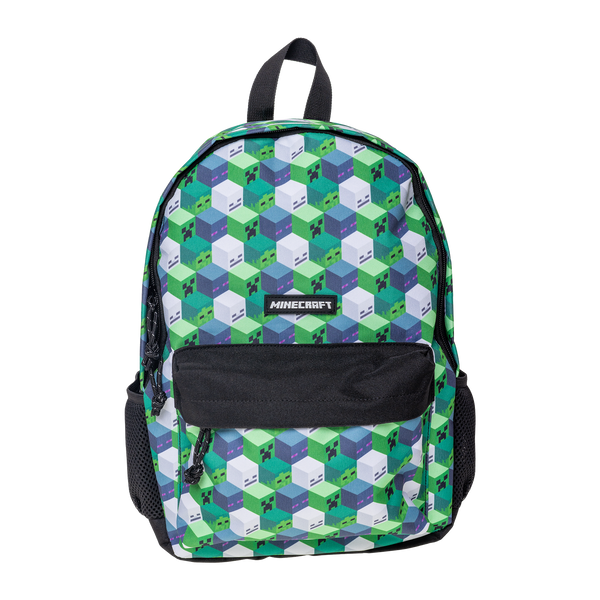 Groß - Minecraft-Rucksack - H 38 x B 28 x T 13 cm