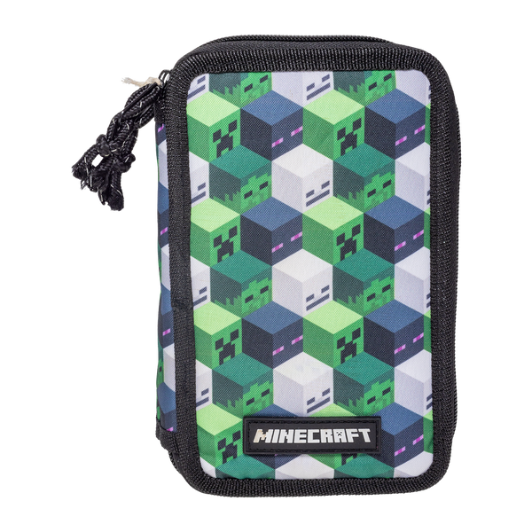 Groß – Minecraft-gefüllter Doppeldecker – Mehrfarbig