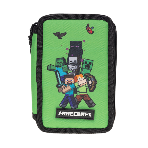 Stor – Minecraft – Filled Pencilcase – 3 compartments (166508520) Stor