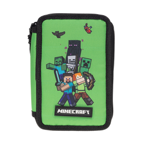 Stor – Minecraft – Filled Pencilcase – 3 compartments (166508520) Stor