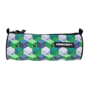 Stor - Minecraft Round Pencil Case - 22 x 7 cm Stor
