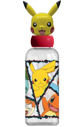 Stor - Water Bottle w/3D Figurine 560 ml - Pokémon (088808723-10127) Stor
