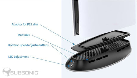 Subsonic Cooling Led Stand – PS5 / PS5 Slim