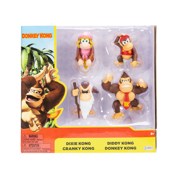 Super Mario Donkey Kong 4-Pack – Samlerfigurer