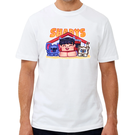 Shadys Kæledyr Tee - Hvid ShadysMC