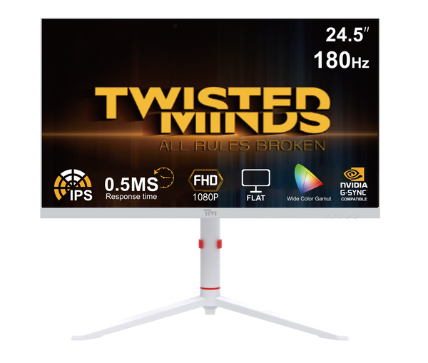TWISTED MINDS ARTIC PRO SERIES 24" FHD - 180HZ - WEISS