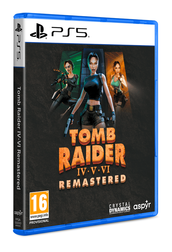 Tomb Raider IV-VI Remastered Starring Laracroft PlayStation 5-Spiel