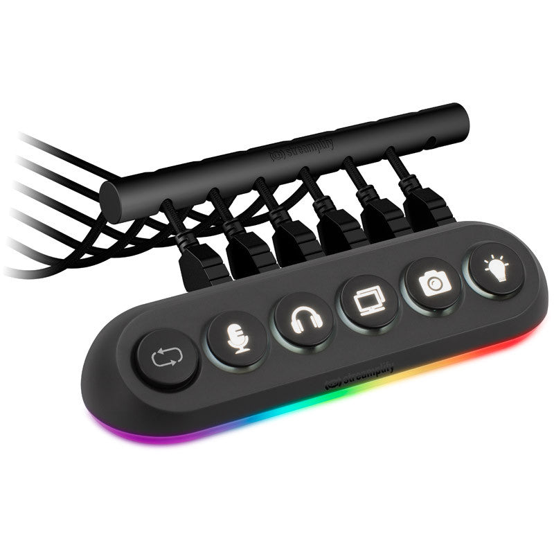 Streamplify HUB DECK 5 Slot, RGB, 12V - black