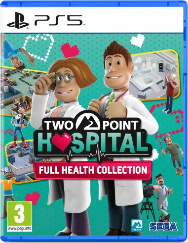 Two Point Hospital Full Health Collection til PS5 – spilomslag
