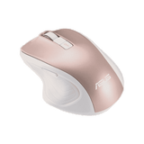 ASUS MW202 – rosaguld mus set skråt forfra
