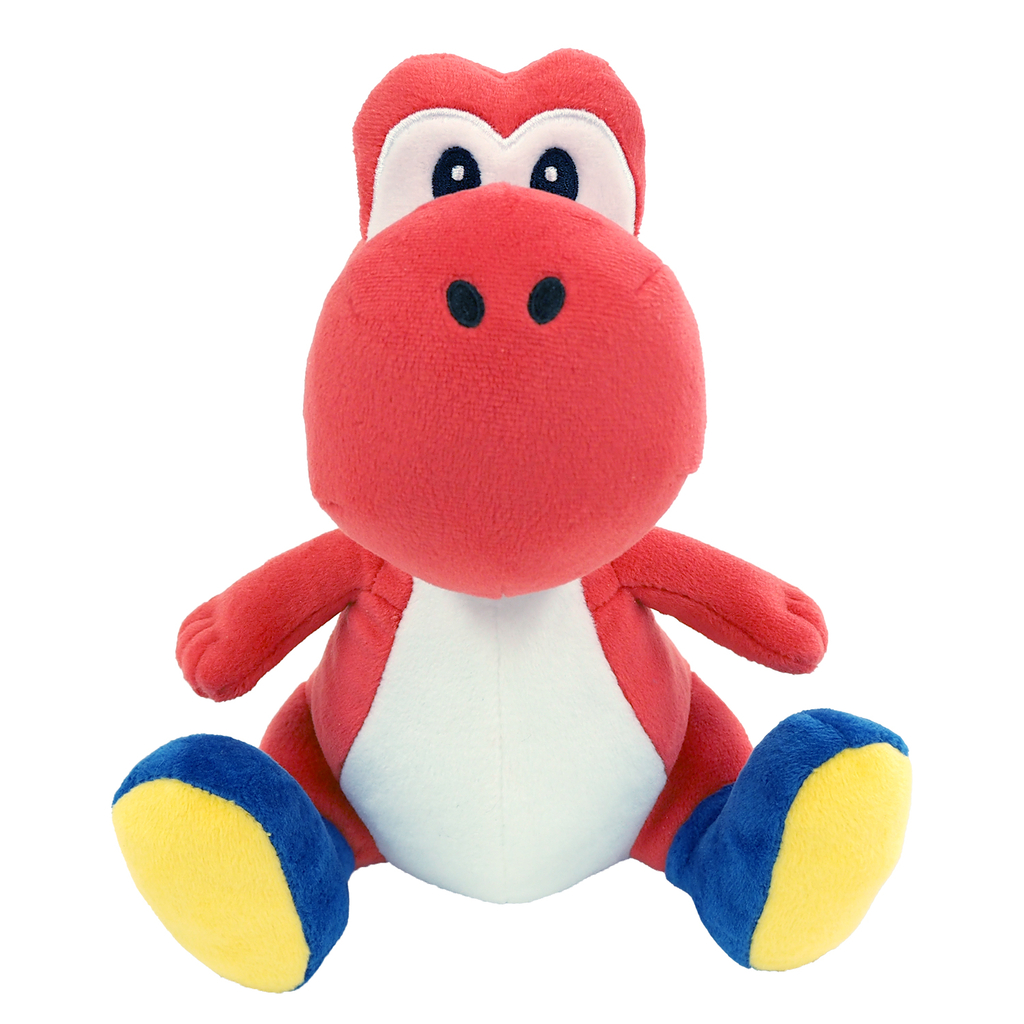 Nintendo Super Mario Yoshi bamse – rød, 20 cm – produktfoto