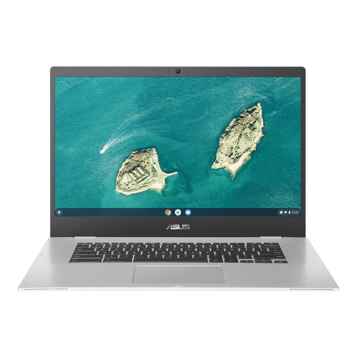 ASUS Chromebook CX1 15,6″ – N6000, 4 GB, 128 GB – tysk tastatur – producentens oversigtsbillede