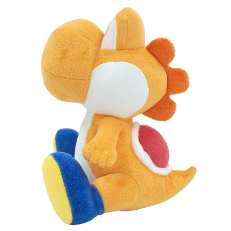 Nintendo Super Mario Yoshi bamse – orange, 20 cm – bagside