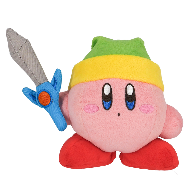 Nintendo Kirby med sværd bamse – 12 cm – produktfoto