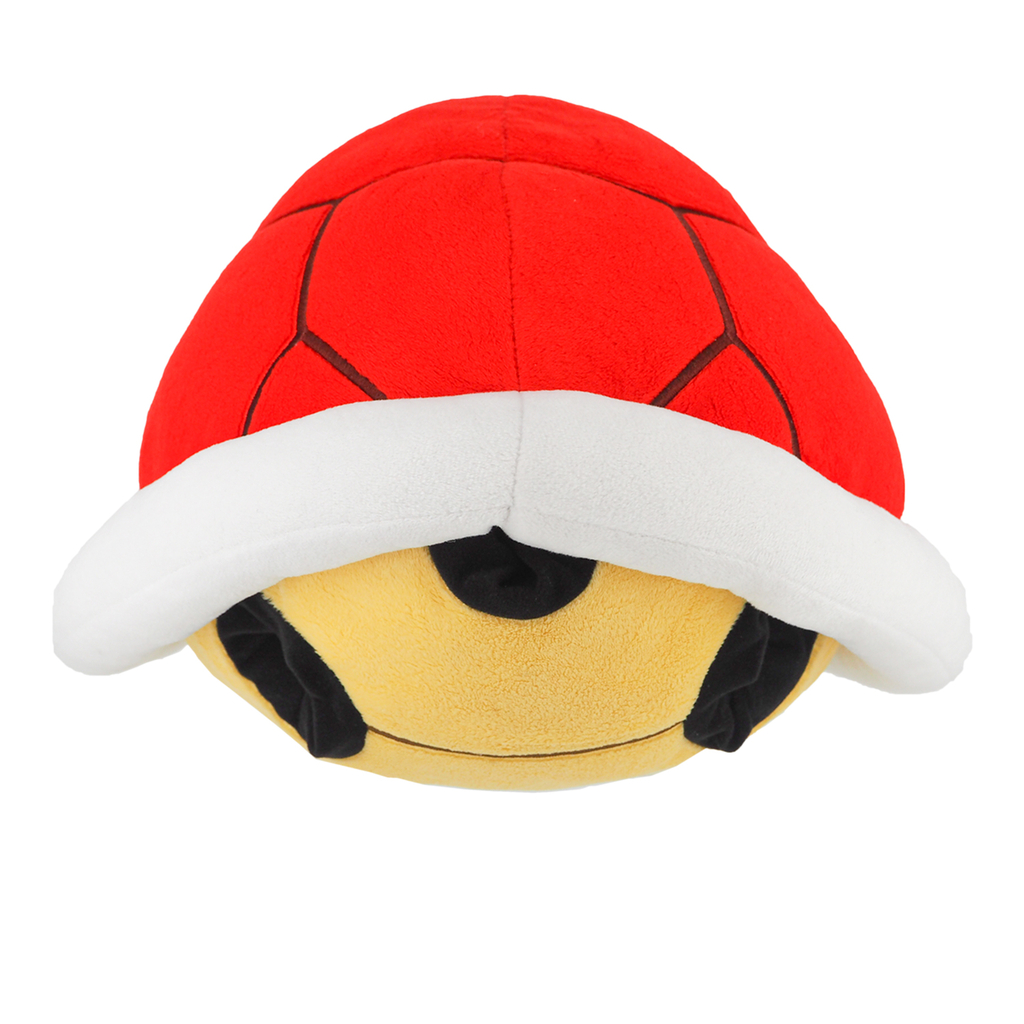 Nintendo Super Mario Red Shell plysbamse – 40 cm – bagside
