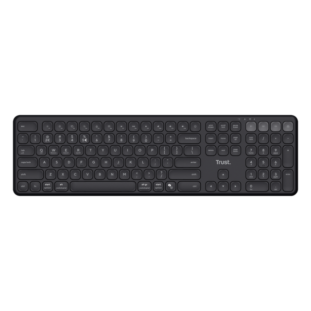 Trust Vaiya Trådløst Multidevice-tastatur – Nordisk