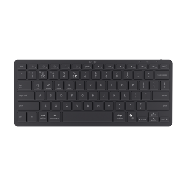 Trust Nado II Bluetooth-tastatur – Nordisk