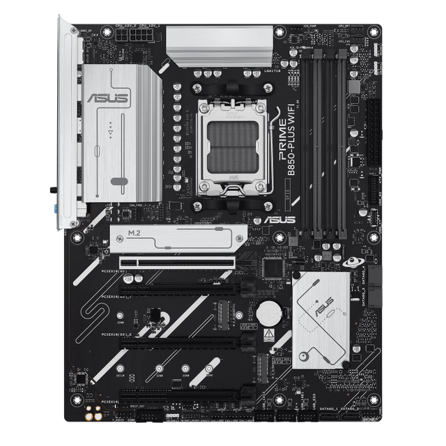 PRIME B850-PLUS WIFI – bundkort set forfra