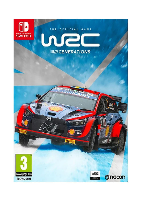 WRC Generations (kode i æske) – Nintendo Switch