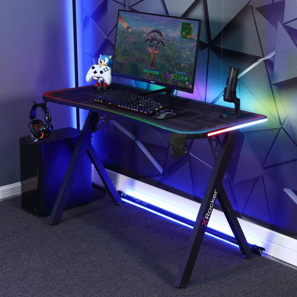 X-Rocker Lumio gamingbord med Neo Motion RGB
