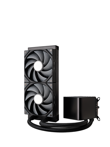 TRYX PANORAMA 240mm AIO Liquid Cooler Sort TRYX