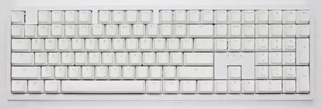 Ducky Zero - White  - Cherry Speed Silver - RGB - Trådløs Ducky