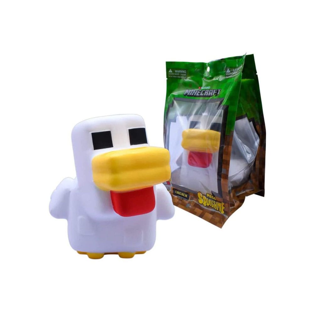 Minecraft Mega Squishme 15 cm Anti-Stress-Figuren 15 cm Huhn