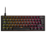 Ducky One 3 - Klassisk Sort / Hvid Nordic - Mini 60% - Gateron Baby Kangaroo - RGB Ducky