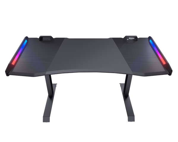 Cougar Gaming-Tisch Mars. Led-Licht schwarz 