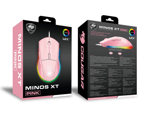Cougar Mouse Minos XT Pink Gaming mus Cougar