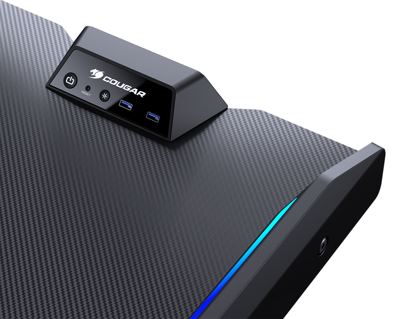 Cougar Gaming Bord Mars. Ledlys sort Cougar