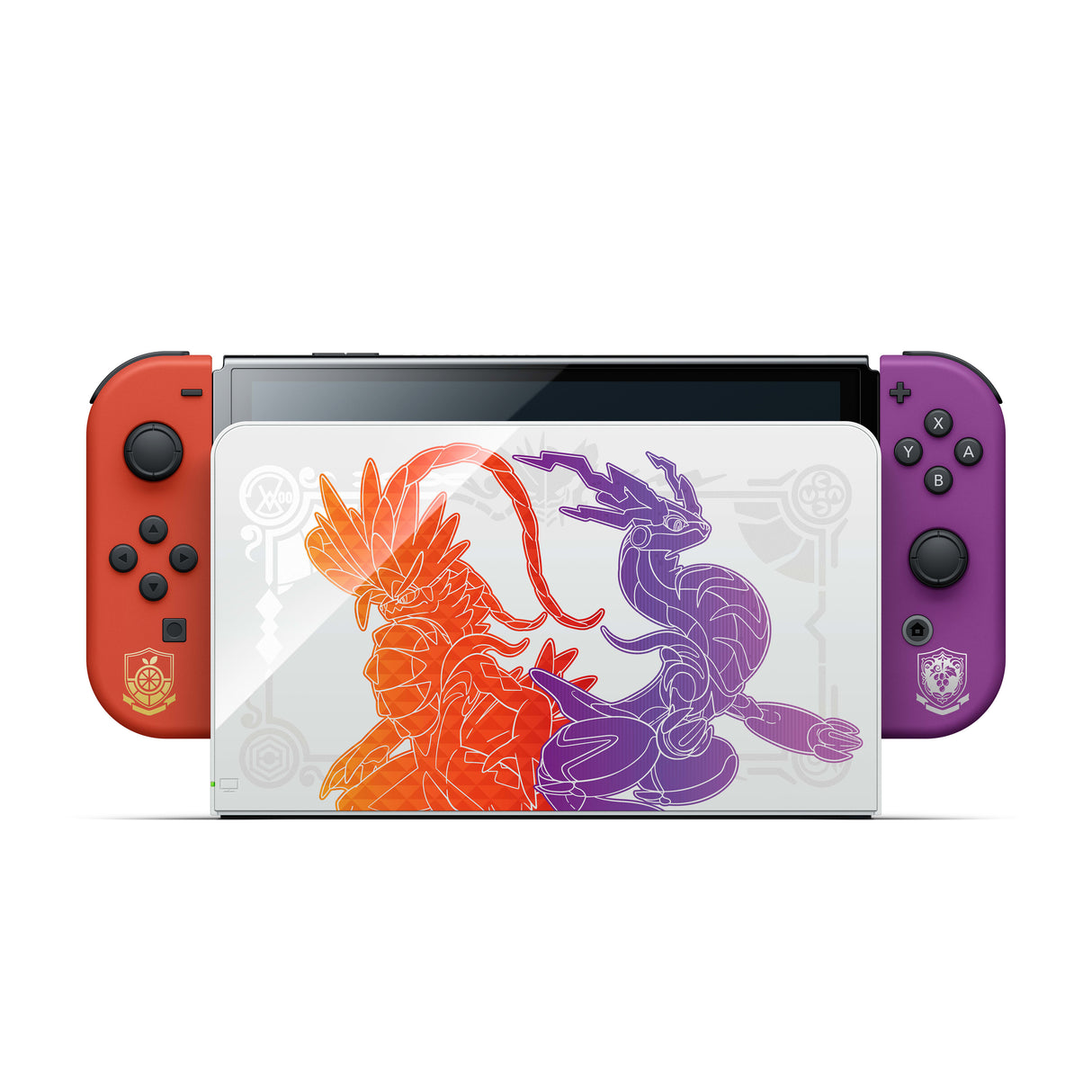 Nintendo Switch OLED Pokemon Crimson &amp; Purple Edition