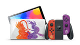 Nintendo Switch OLED Pokemon Crimson &amp; Purple Edition