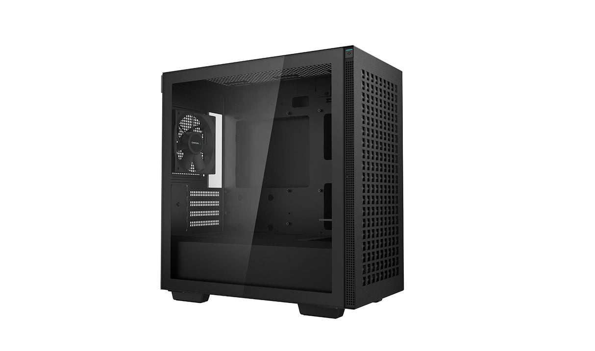 DeepCool CH370 Micro-ATX Case, Black