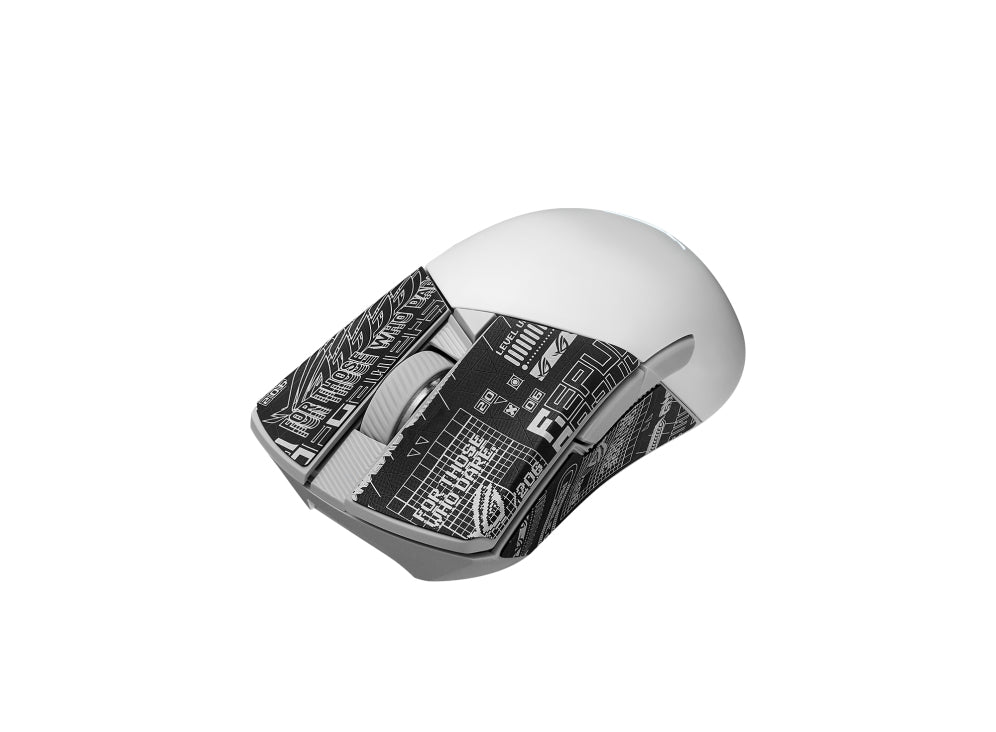 ASUS ROG Gladius III Wireless AimPoint Moonlight White Gaming-Maus