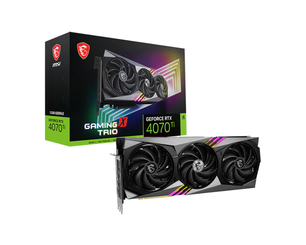 MSI GeForce RTX 4070 Ti GAMING X TRIO 12G 12GB