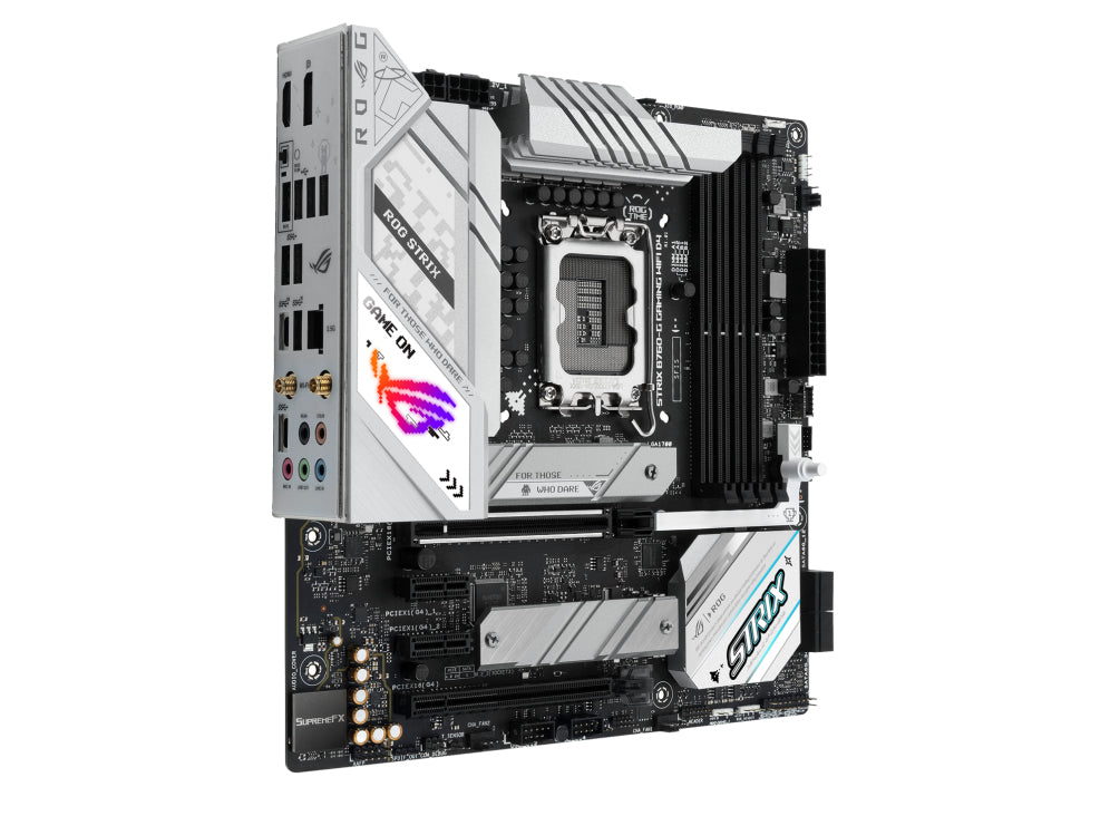 ASUS ROG STRIX B760-G GAMING WIFI D4 (mATX, B760, LGA 1700, DDR4) - Bundkort