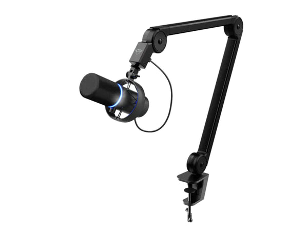 Vertrauen Sie dem professionellen GXT 255+ Onyx-Mikrofon mit Arm 