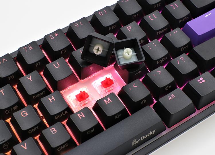 Ducky - One 2 Mini 2020 Cherry Red RGB Ducky