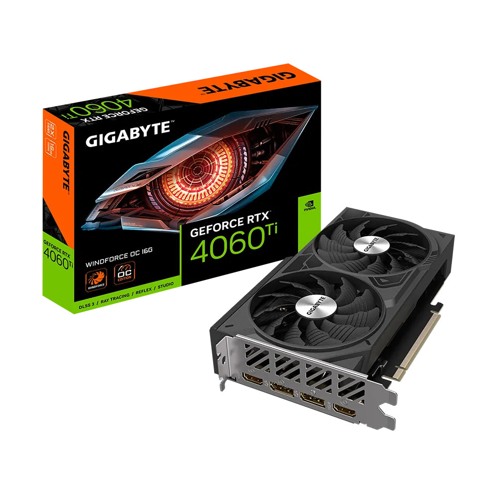 Gigabyte GeForce RTX 4060 Ti WINDFORCE OC 16G 16GB OC Edition