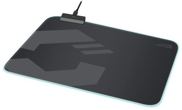 SpeedLink - LEVAS LED Soft Gaming Mousepad - Größe M, schwarz