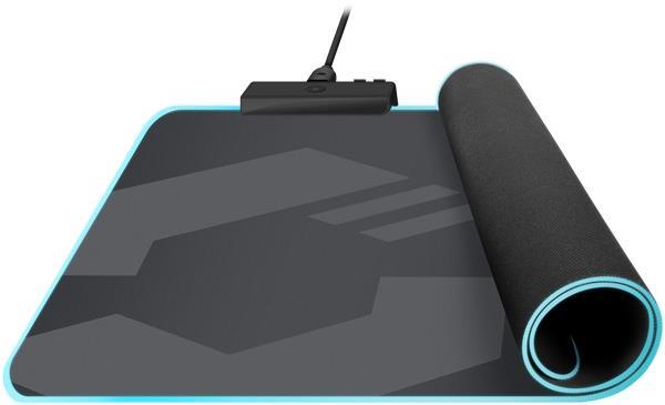 SpeedLink - LEVAS LED Soft Gaming Mousepad - Größe M, schwarz