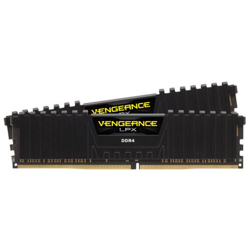 Corsair 16GB (2 x 8 GB) DDR4 3200MHz CL16 Vengeance LPX Sort Corsair